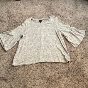 3/4 bell sleeve super soft top